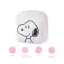 Monedero Cuadrado Snoopy Serie Snoopy Blanco Miniso