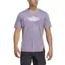 Adidas Camiseta D Wogfx Tee Hombre Morado Talla XL IL1391