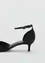 Zapatos Derek Negro Talla 39 Mujer Mango