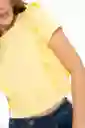 Camiseta Valty Color Amarillo Claro Talla XL Ragged
