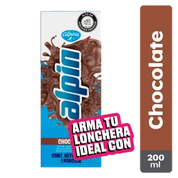 Alpin Leche Entera Sabor a Chocolate