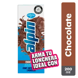 Alpin Leche Sabor Chocolate