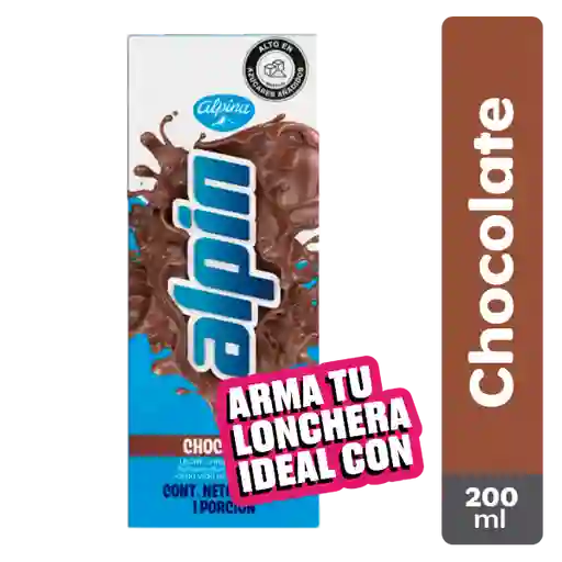 Alpin Leche Entera Sabor a Chocolate