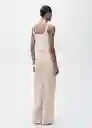Body Beni Beige Talla L Mujer Mango