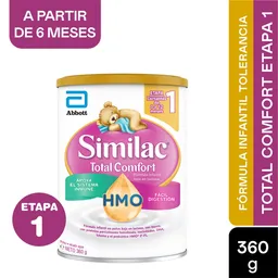 Formula Infantil Similac Total Comfort Etapa 1 Con Hmo 360g