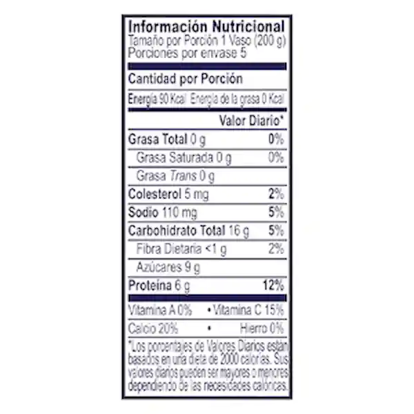 Finesse Yogurt Sabor a Fresa