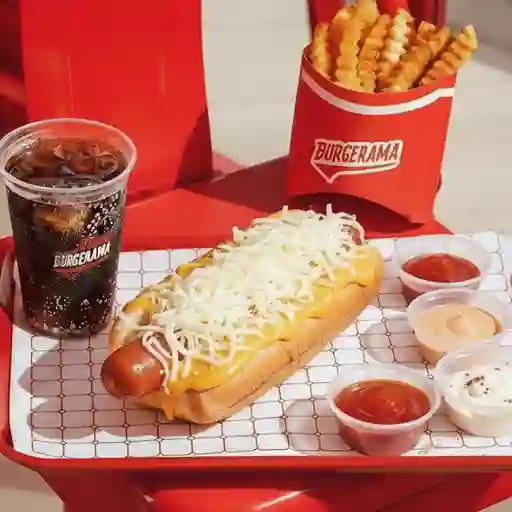 Combo perro con queso
