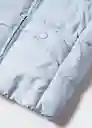 Abrigo Anorak Julong5 Celeste Talla 72 Niña Mango