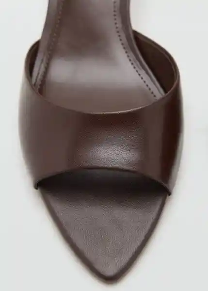 Sandalias Pepa Burdeos Talla 37 Mujer Mango