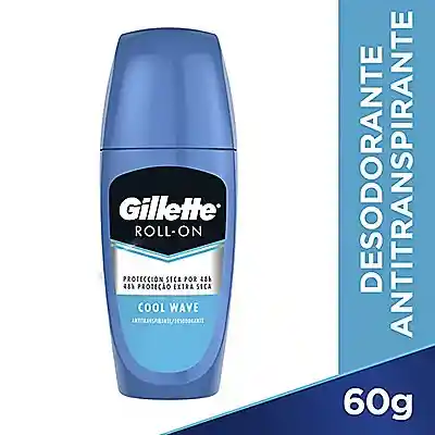 Gillette Desodorante en Roll-On Cool Wave