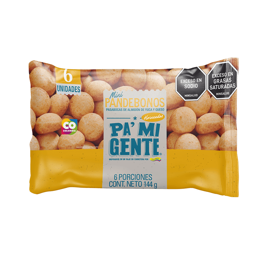 Pa Mi Gente Mini Pandebonos 144g