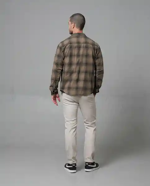 Camisa Hombre Café M 112 112G005_CAF171028 Rifle