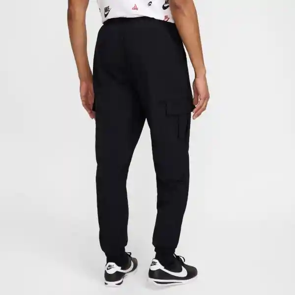 Nike Pantalón M Club Wvn Cargo Lifestyle Hombre Negro Talla XL