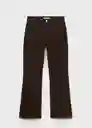 Jean Alex Chocolate Talla 36 Mujer Mango