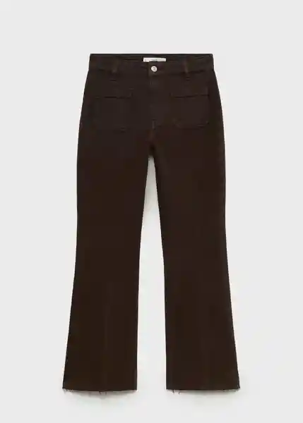 Jean Alex Chocolate Talla 36 Mujer Mango