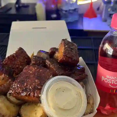 Combo Almuerzo Porkbelly + Papas + Gaseosa
