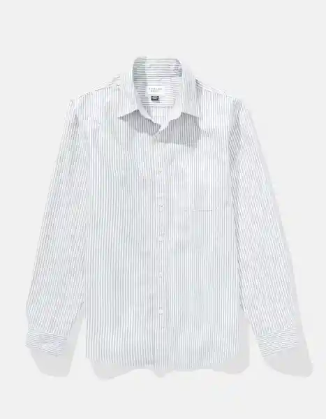 Camisa Hombre Gris Talla LARGE 2830050 American Eagle