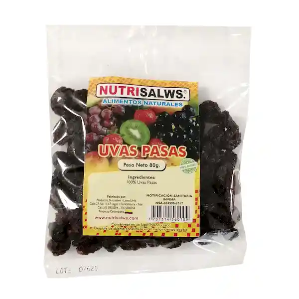 Nutrisalws Uva Pasa