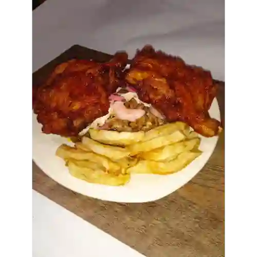 Valenciana con 2 Piernas Pernil +Gaseosa
