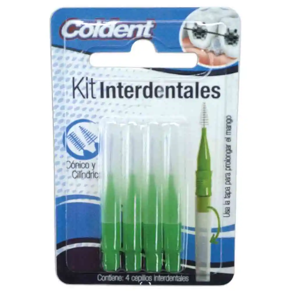 Coldent Kit Interdentalx4 Unds