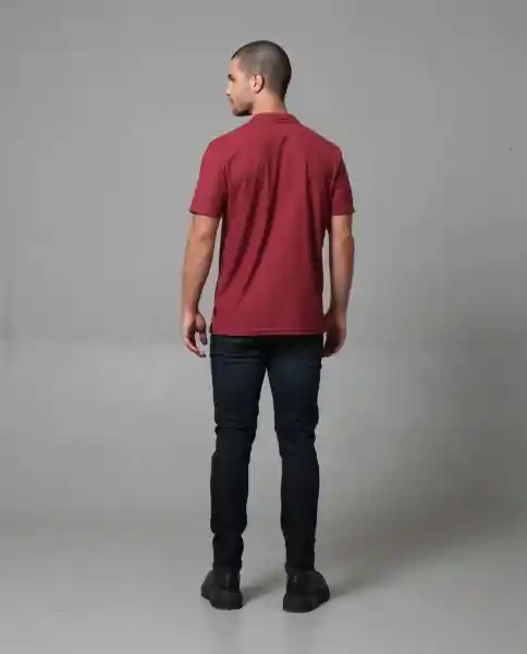 Camiseta Polo Hombre Rojo M 192G003_ROJ191531 Rifle