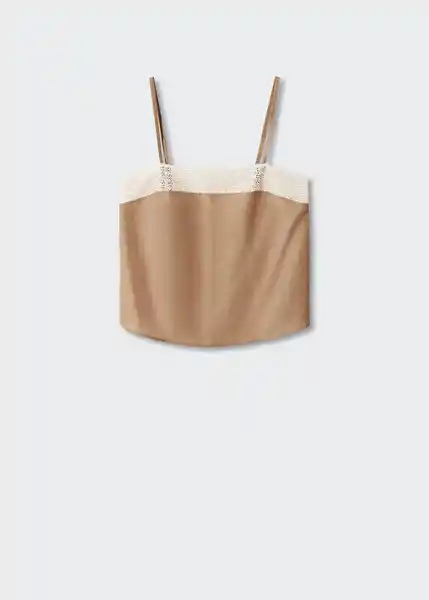 Top Alex Arena Talla M Mujer Mango
