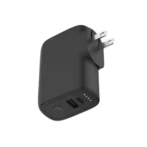 Belkin Batería Externa Con Adaptador Corriente Bank Hybrid Negro