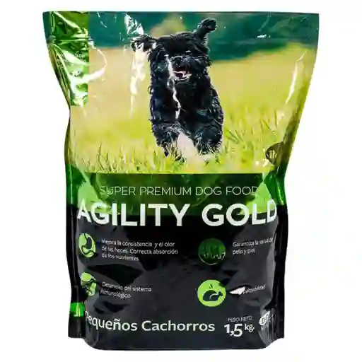 Agility Gold Alimento Para Perro Pequeños Cachorros 1.5 Kg