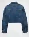Chaqueta Mujer Azul Talla: SMALL 3664936 American Eagle