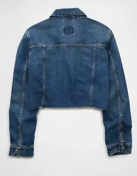 Chaqueta Mujer Azul Talla: SMALL 3664936 American Eagle