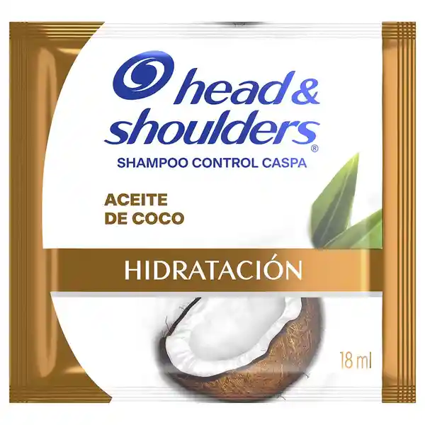 Head & Shoulders Shampoo Hidratante con Aceite de Coco 
