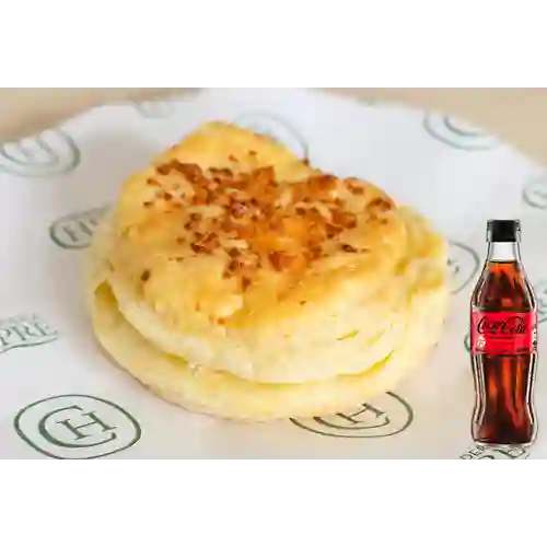 Combo Pastel de Queso + Coca-Cola Sin Azúcar 300ml