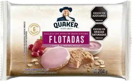 Quaker Galletas Avena Frutos Rojos 34 g