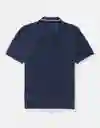 Polo Hombre Azul Talla Medium 4559410 American Eagle