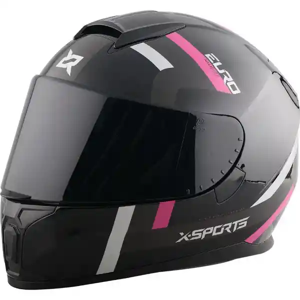 X-Sports Helmets Casco Moto Euro Rosa Talla M