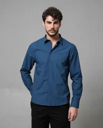 Camisa Hombre Azul M 110 110G004_AZU194118 Rifle