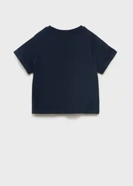 Camiseta Cereal Navy Talla 10 Niñas Mango