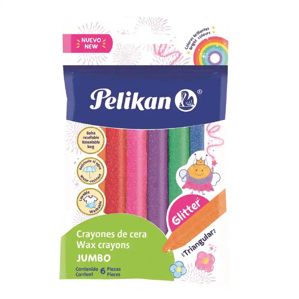 Pelikan Crayón Glitter