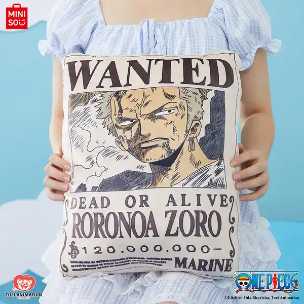 Almohada Zoro Serie One Piece Variado 16 in Miniso