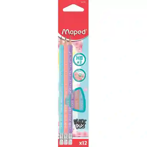 Maped Lápiz Graphite Pastel Eraser 240125090