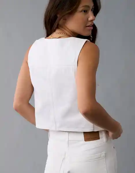 Camisa Mujer Blanco Talla: X-SMALL 6251146 American Eagle