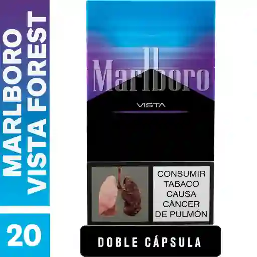 Cigarrillos Marlboro Vista Fusion Cajetilla (20 Und)