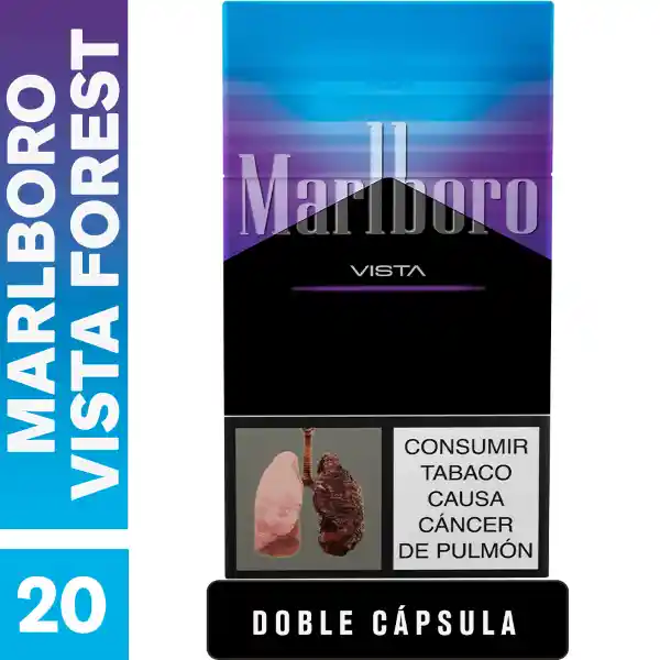 Cigarrillos Marlboro Vista Fusion Cajetilla (20 Und)