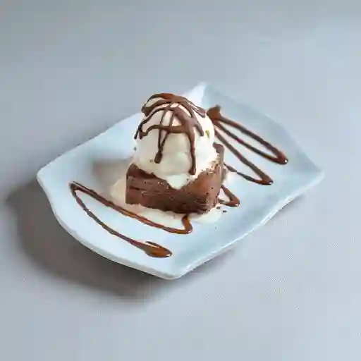 Brownie con Gelato