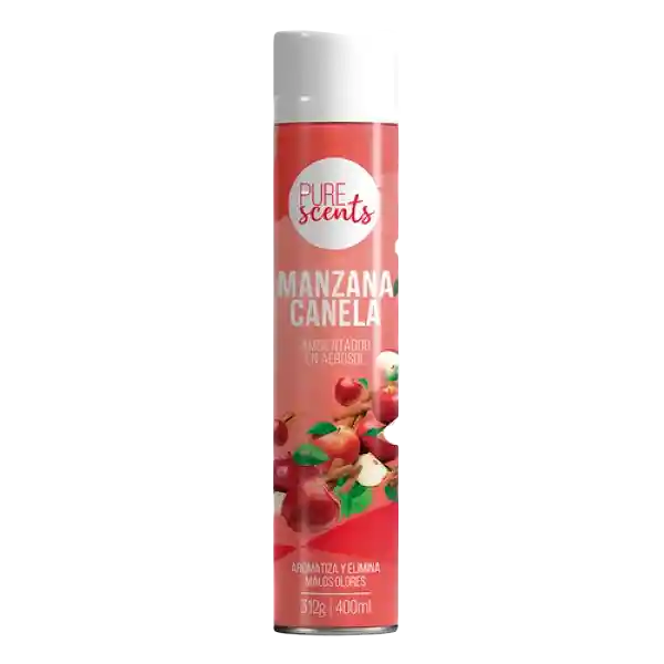 Pure Scents Ambientador en Aerosol Manzana Canela