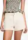 Short Mini Beige Talla 20 Niñas Mango