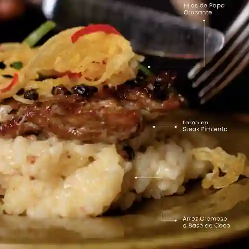Risotto de Lomo Saltado