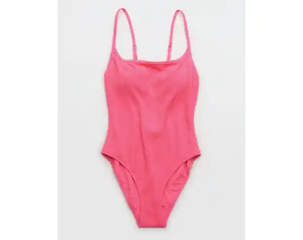 Traje de Baño Aerie Rosado Talla SMALL American Eagle