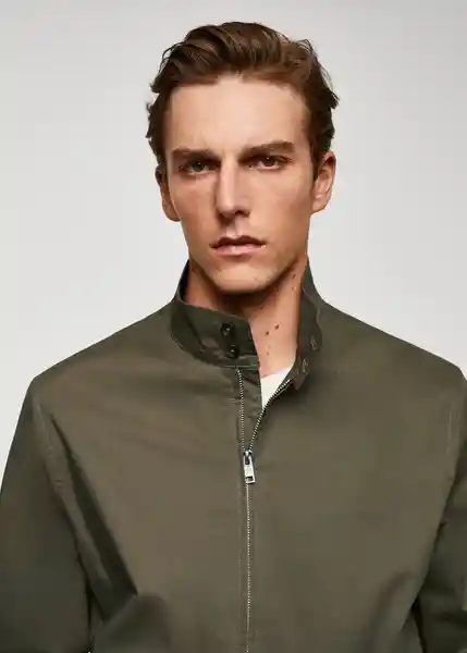 Chaqueta Jon Khaki Talla S Hombre Mango