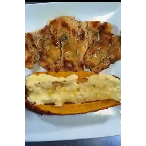 Combo Carne Asada Canoa+ Gaseosa 400 ml